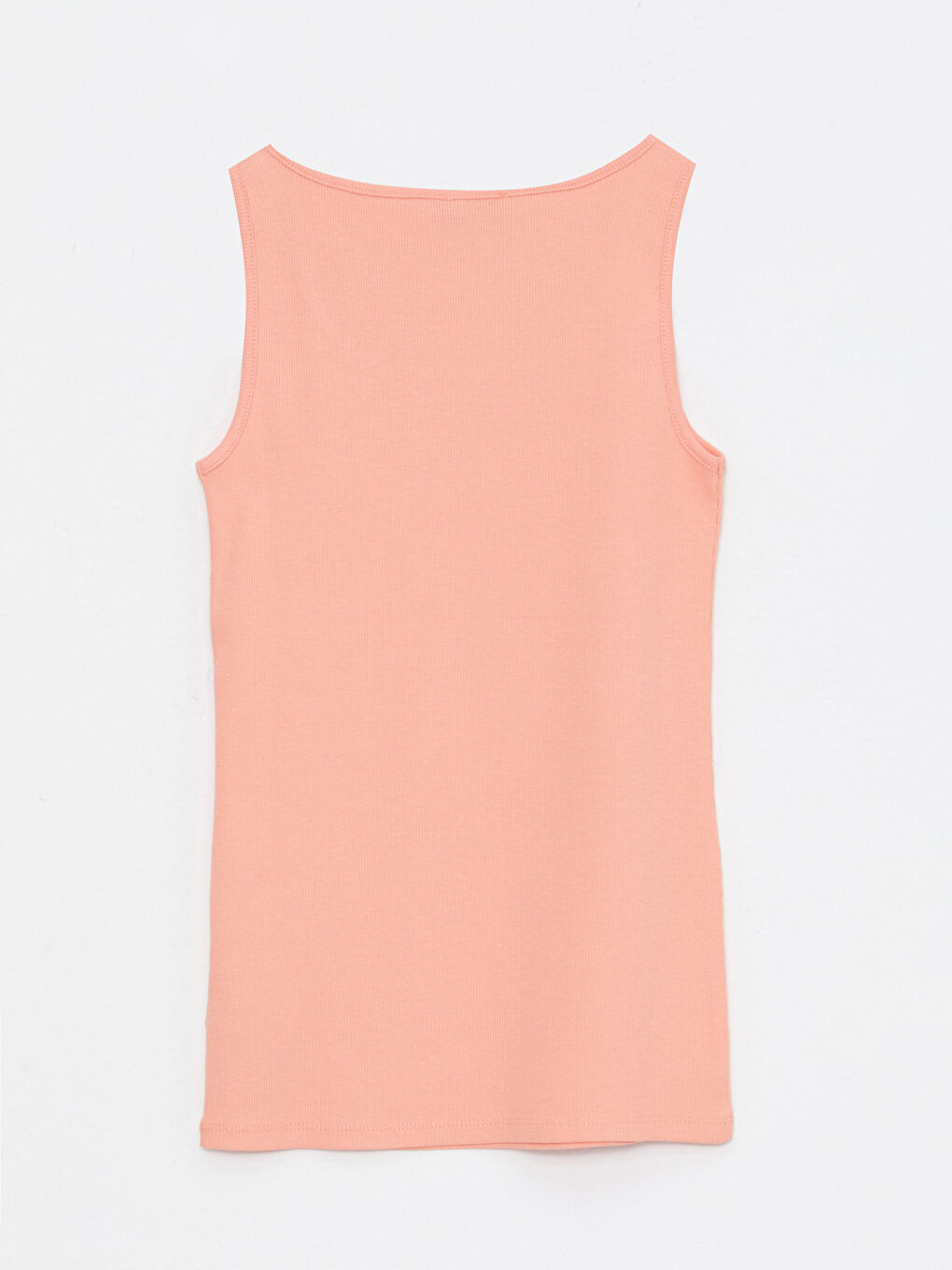 Women's U Neck Plain Tank Top-1