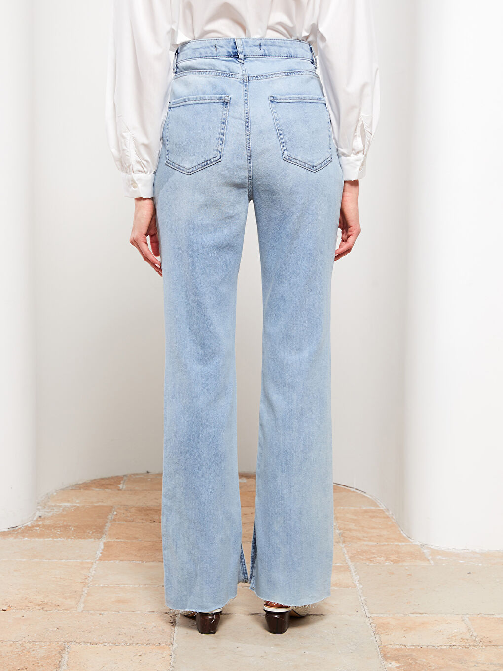 LCWAIKIKI Classic Hohe Taille Mars Ausgestellte Jeans für Damen -S2JD08Z8-311