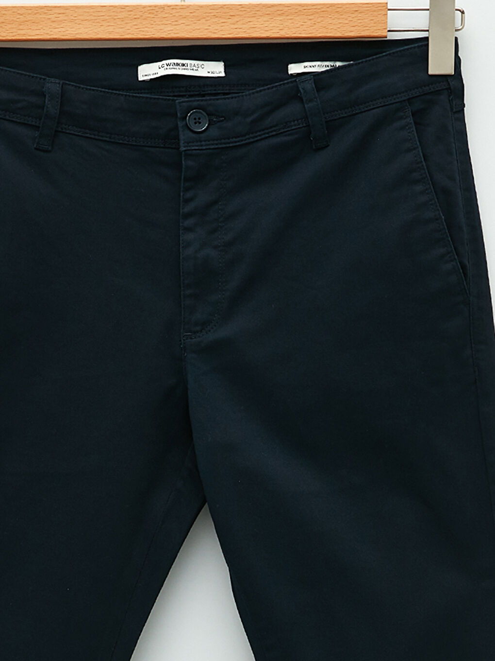 Slim Fit Gabardine Men's Chino Trousers-7