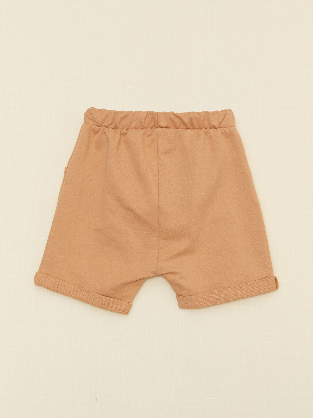 Shorts Basique pour Bébé Garçons à Taille Élastiquée-1