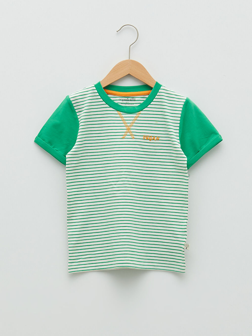 Yeşil Çizgili Tişört