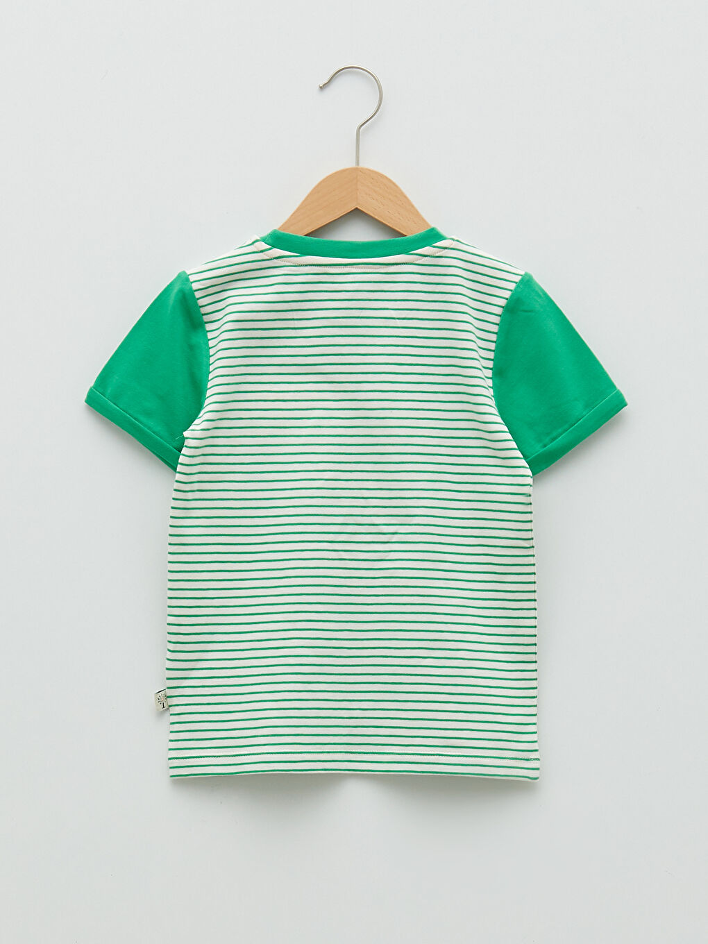 Yeşil Çizgili Tişört-1