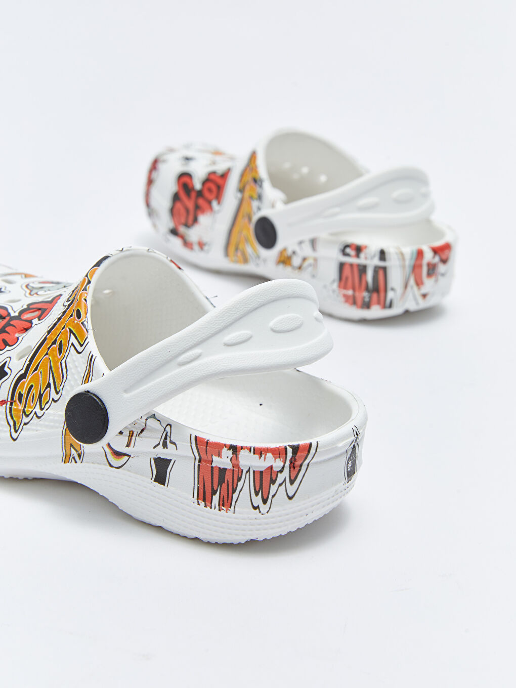 Beyaz Tom&Jerry Lisanslı Erkek Çocuk Plaj Sandaleti-4