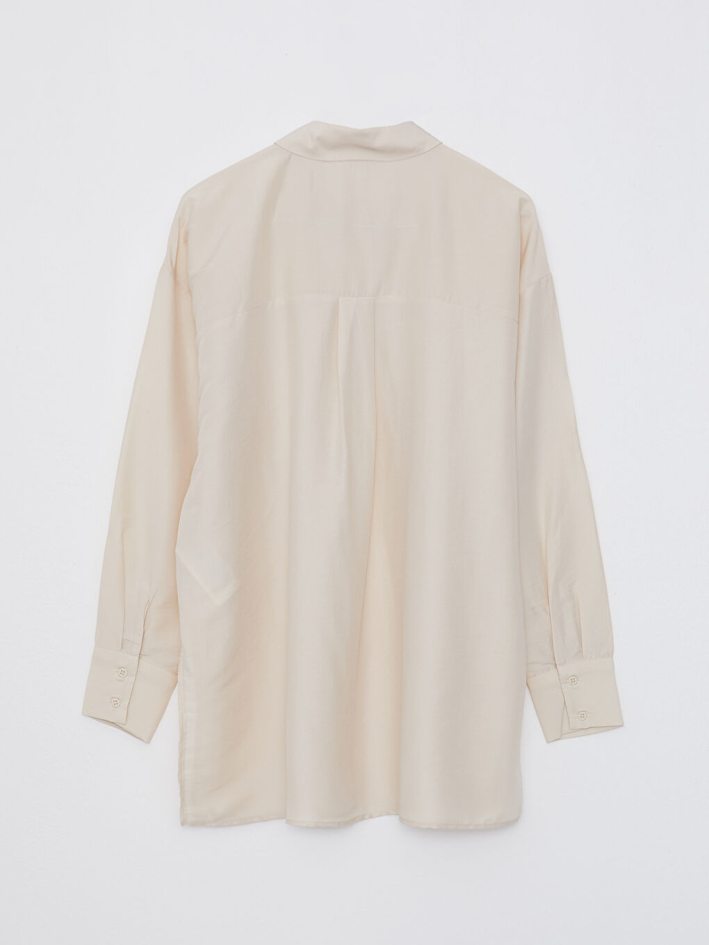 Buttoned Regular Long Sleeve Women's Shirt-6