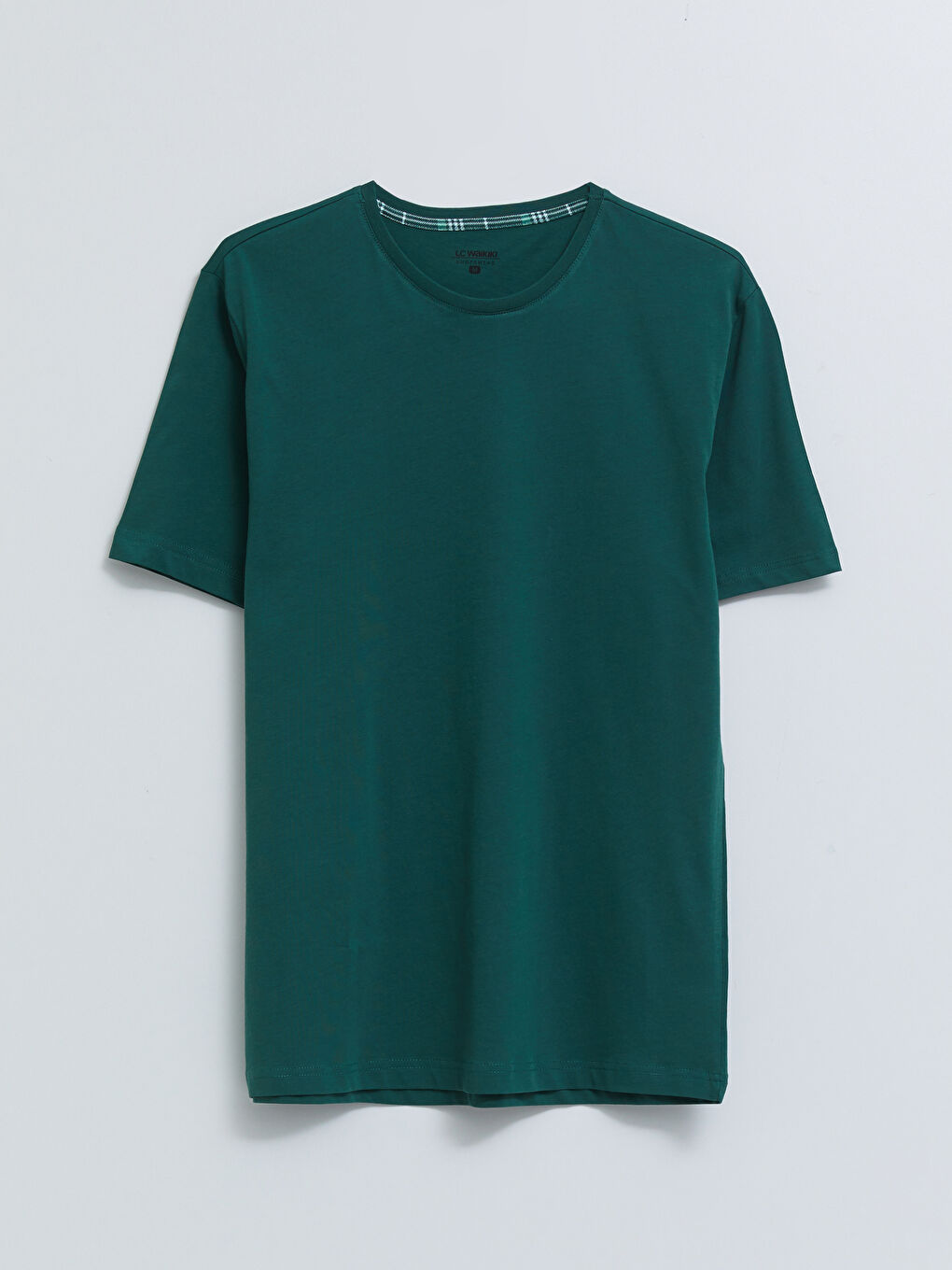 Yeşil Standart Kalıp Ekose Erkek Pijama Takımı-7