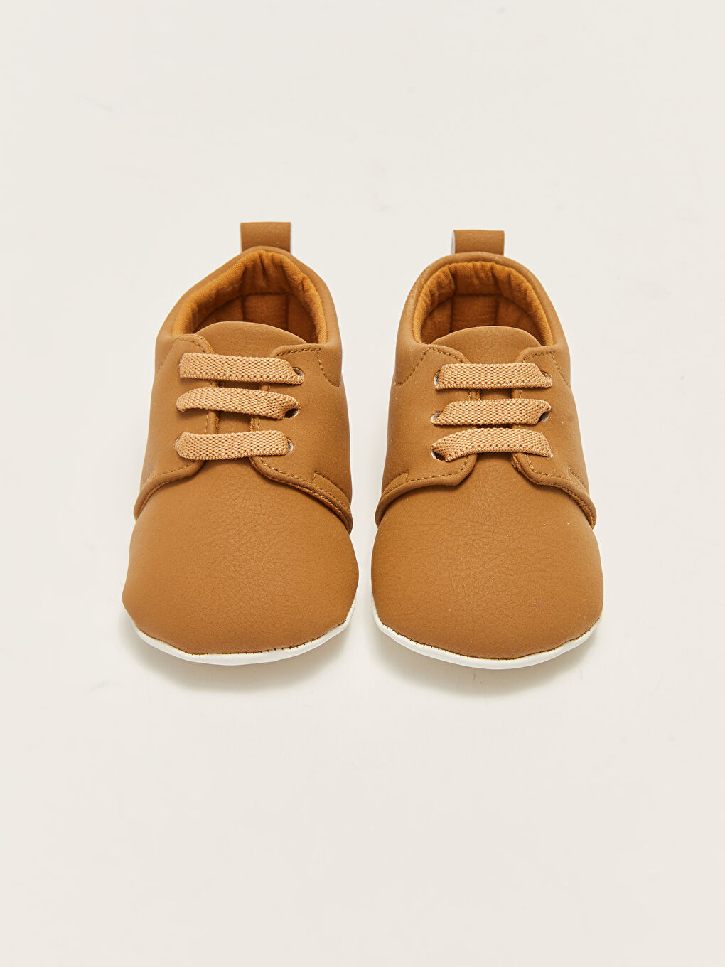 أحذية عربة أطفال للأولاد الرضع مبطنة بالقطن بأربطة-2