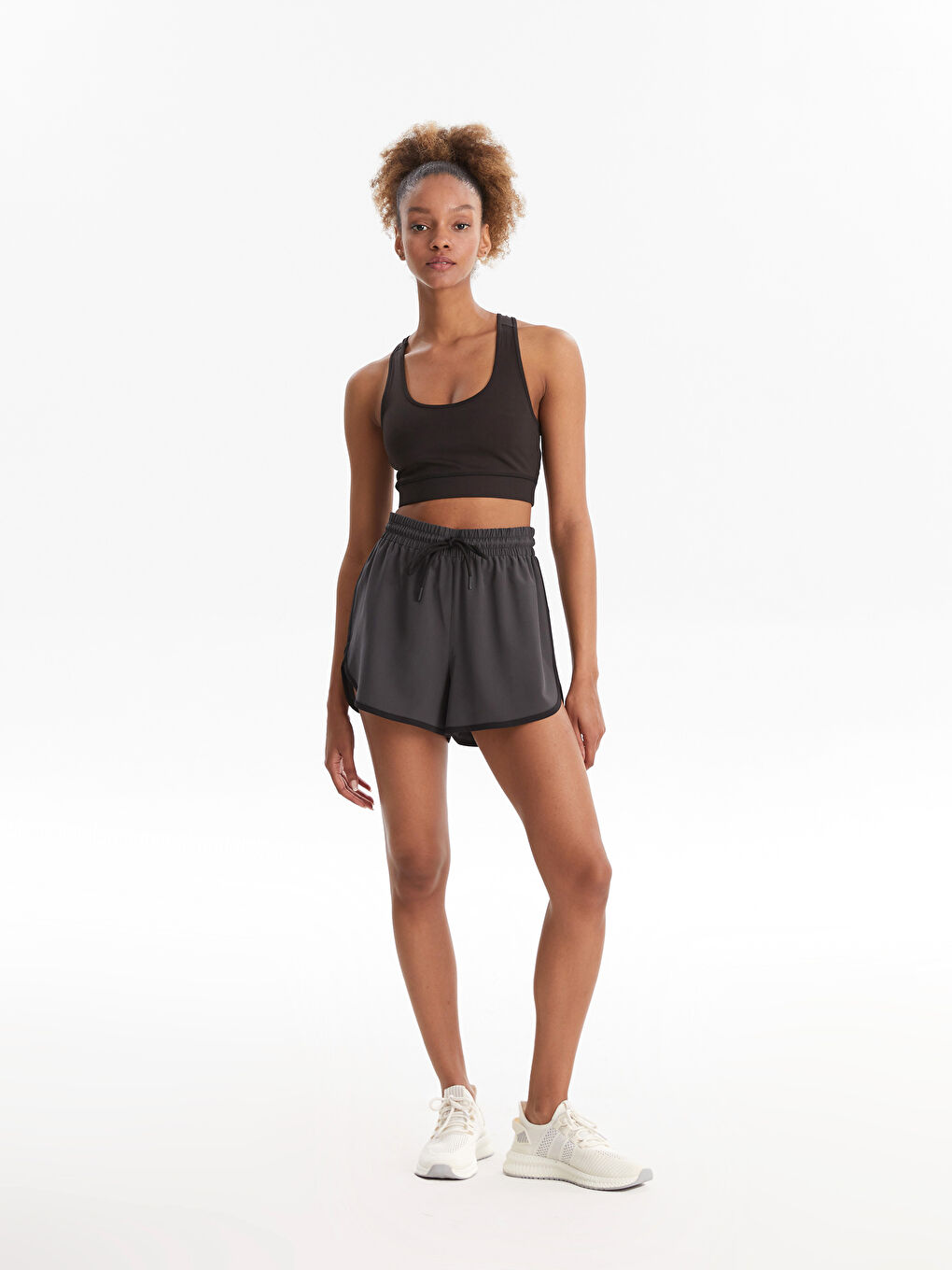Bustier de Sport Sans Manches à Encolure en U pour Femmes-3