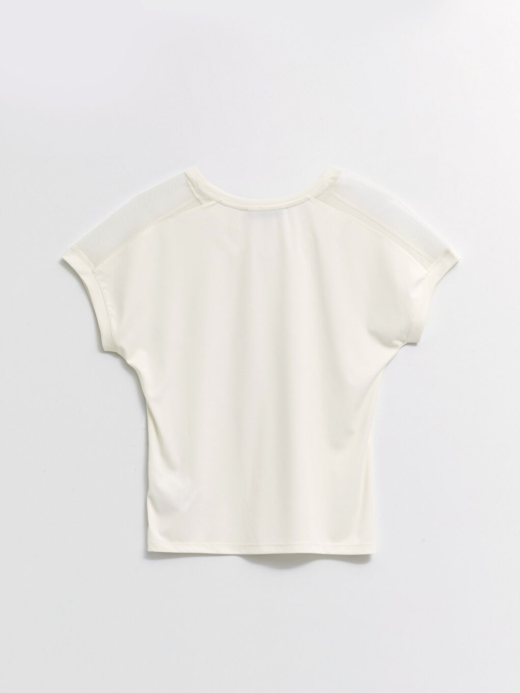 LCW SPORT Crew Neck Plain Short Sleeve Women's Sports T-Shirt -S2JF39Z8-R9J