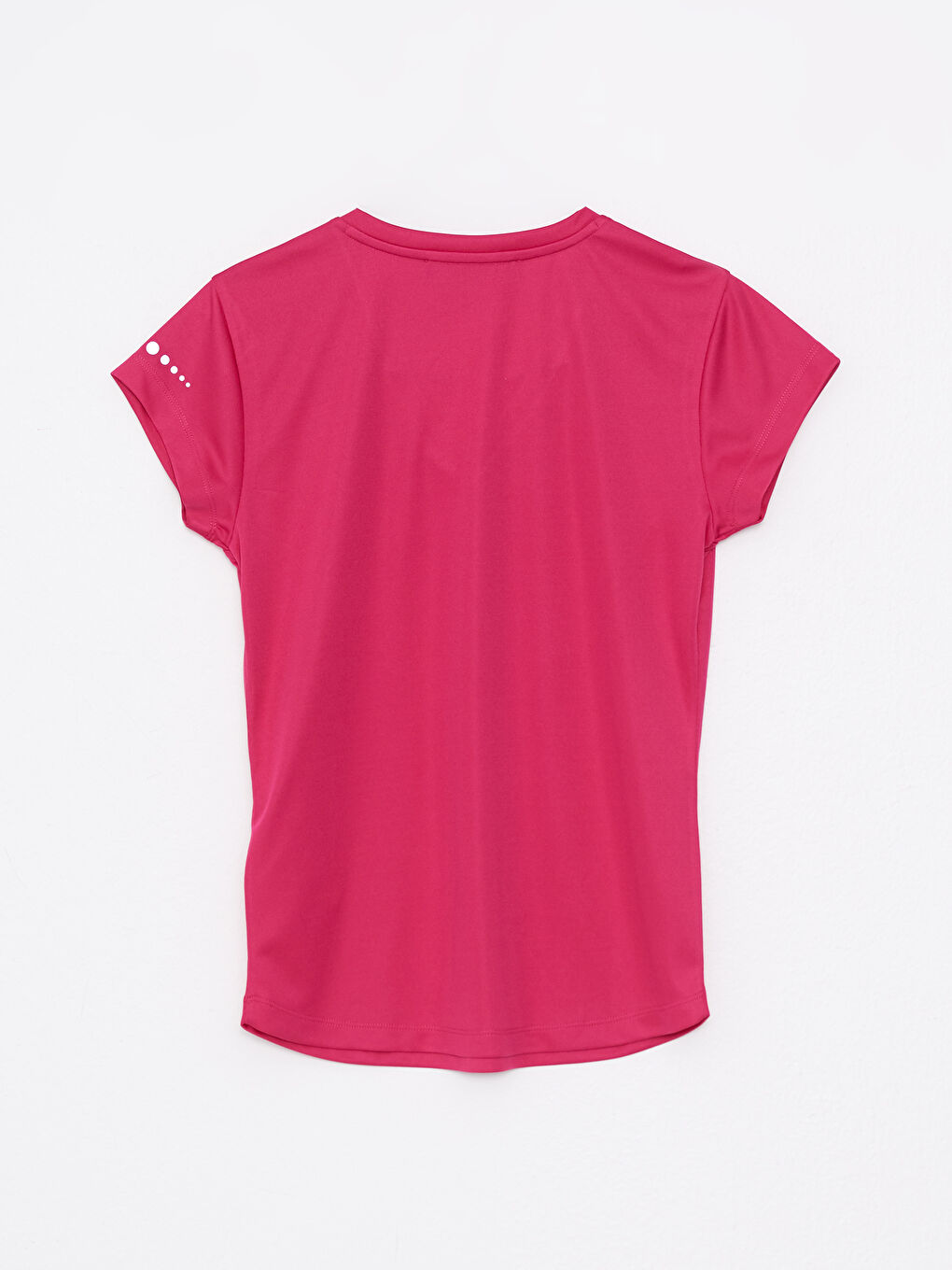 LCW SPORT V-Neck Printed Short Sleeve Women's Sports T-Shirt -S2JF45Z8-GZ6