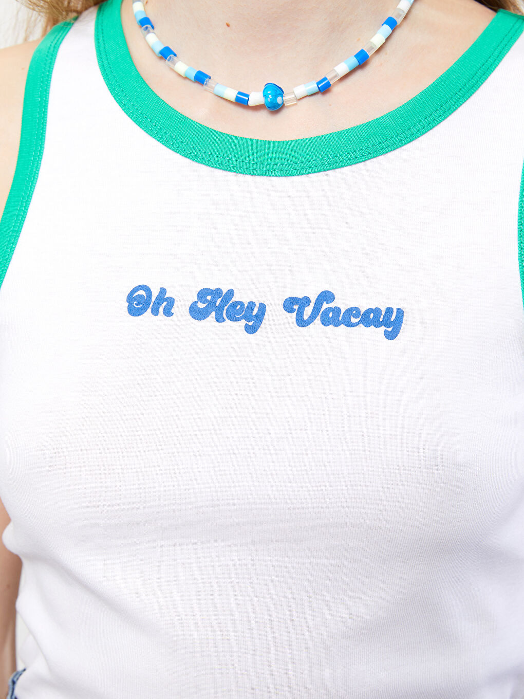 Crew Neck Printed Cotton Women's Athlete -S2JF89Z8-R9J