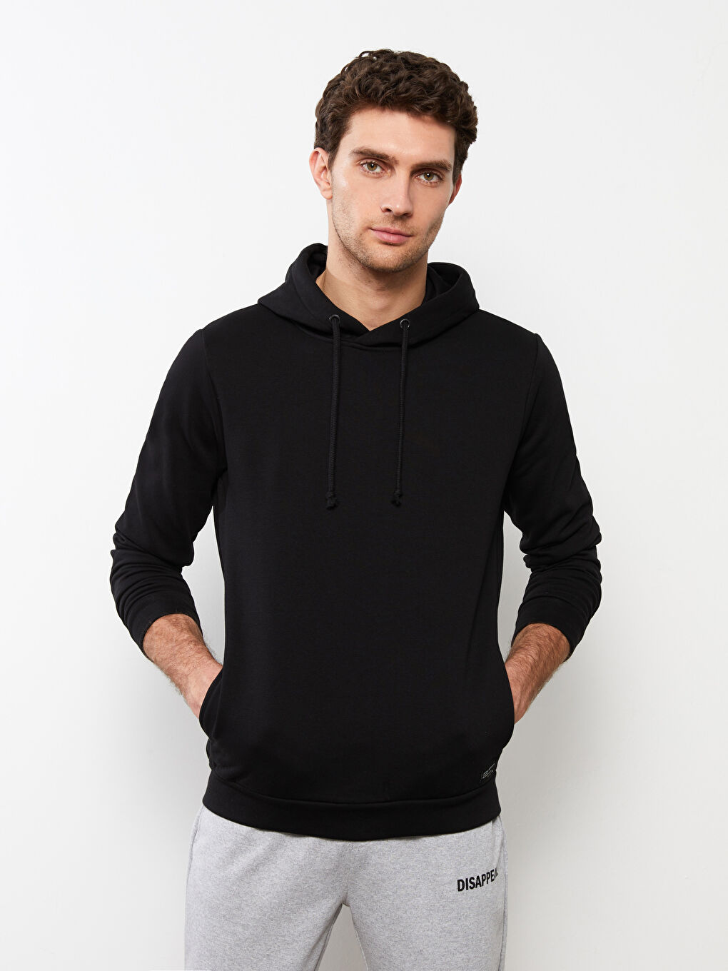 Long Sleeve Men's Thick Hoodie-2