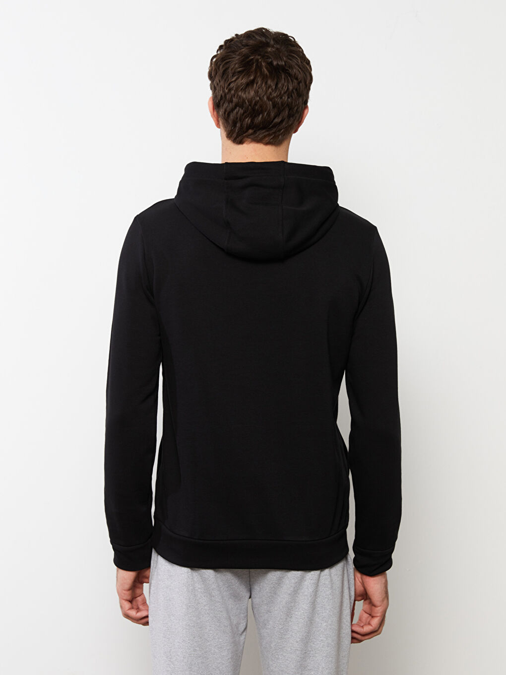Long Sleeve Men's Thick Hoodie-4