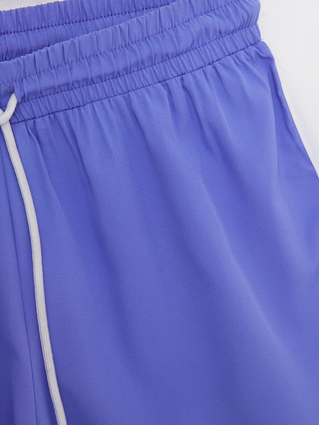 Women's Elasticated Waist Plain Shorts-7