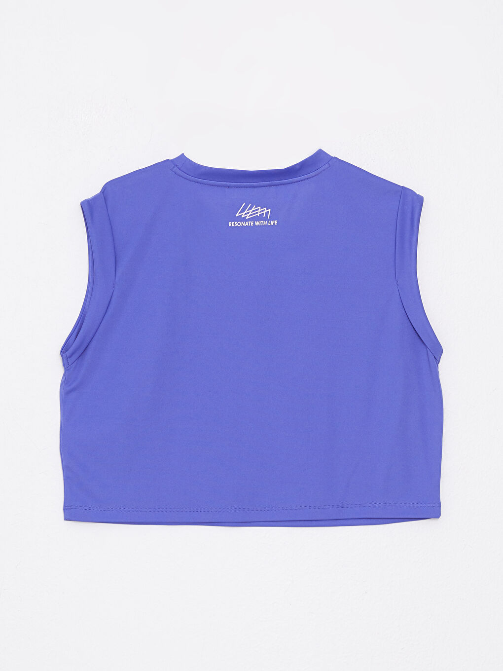 LCW SPORT Crew Neck Plain Short Sleeve Women's Sports T-Shirt -S2JG04Z8-SGF