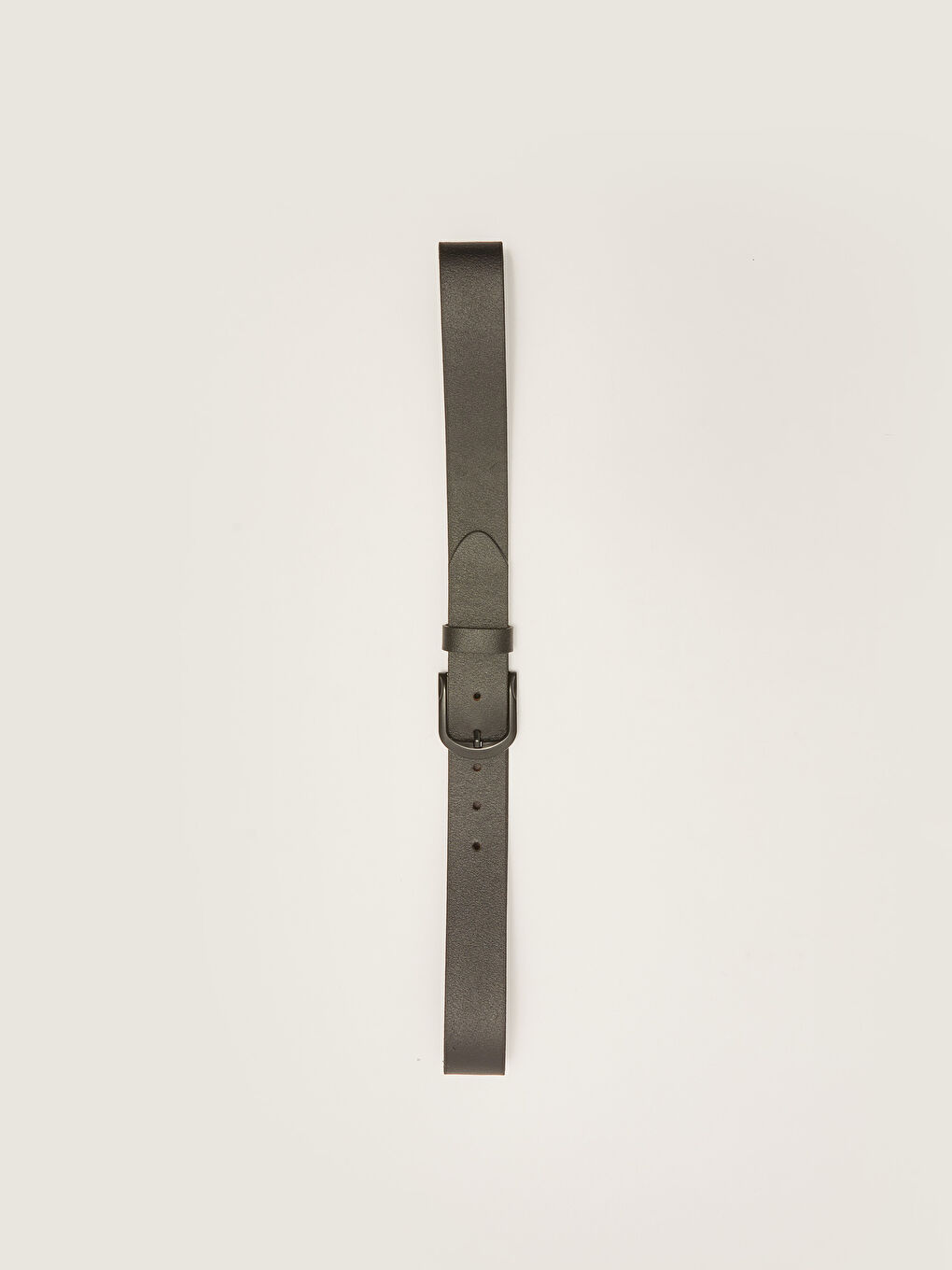 Siyah Hakiki Deri Erkek Kemer-1