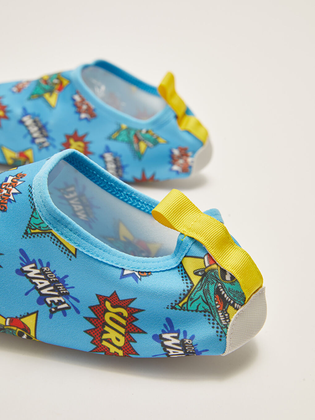Mavi Baskılı Erkek Çocuk Deniz Ayakkabısı-4