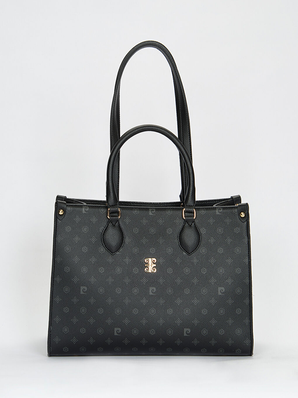 Siyah Logolu Kadın Kol Çantası-1