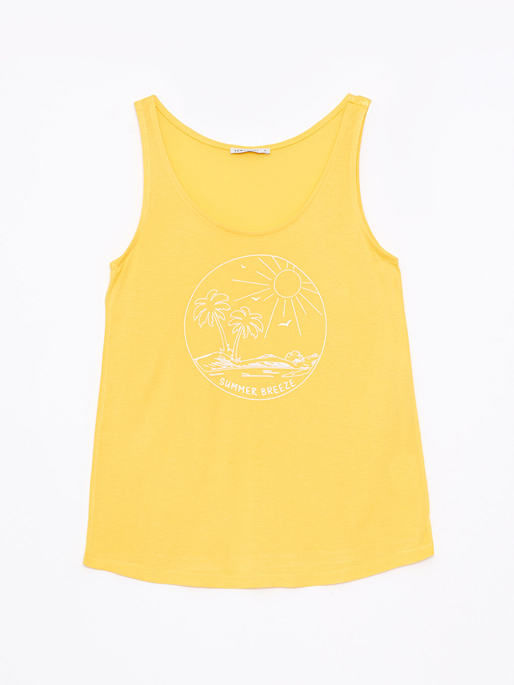 Débardeur Athlète Imprimé Viscose Encolure En U-5