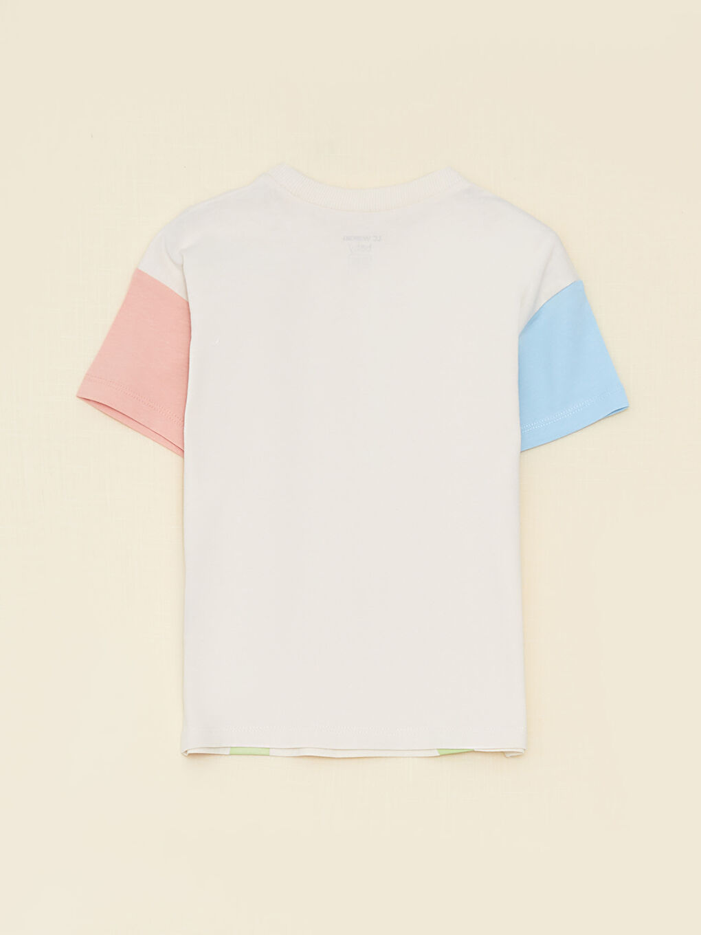 Crew Neck Short Sleeve Printed Baby Boys' T-Shirt-1