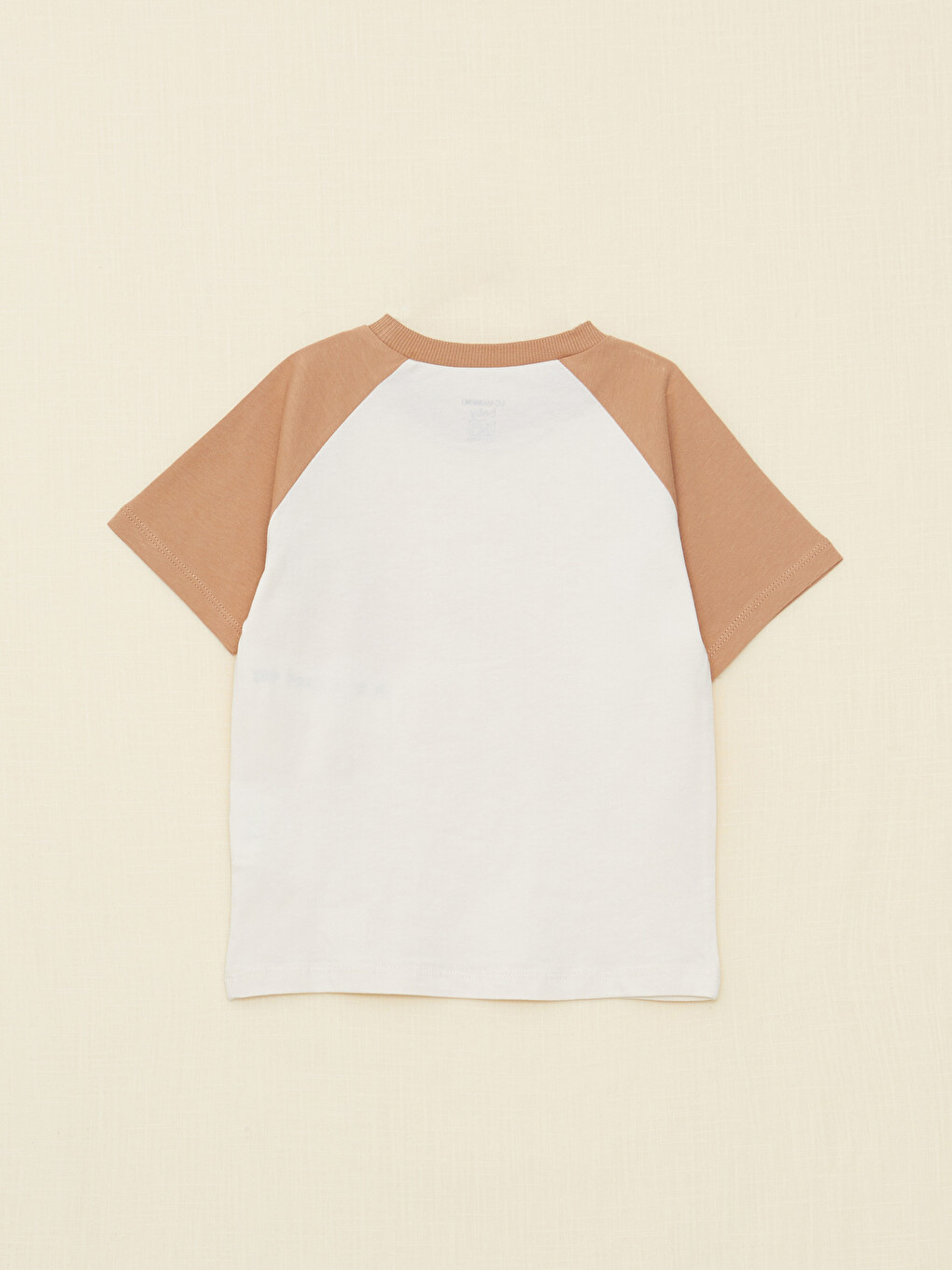 T-shirt Bébé Garçon En Coton Imprimé À Manches Courtes Et Col Rond.-1