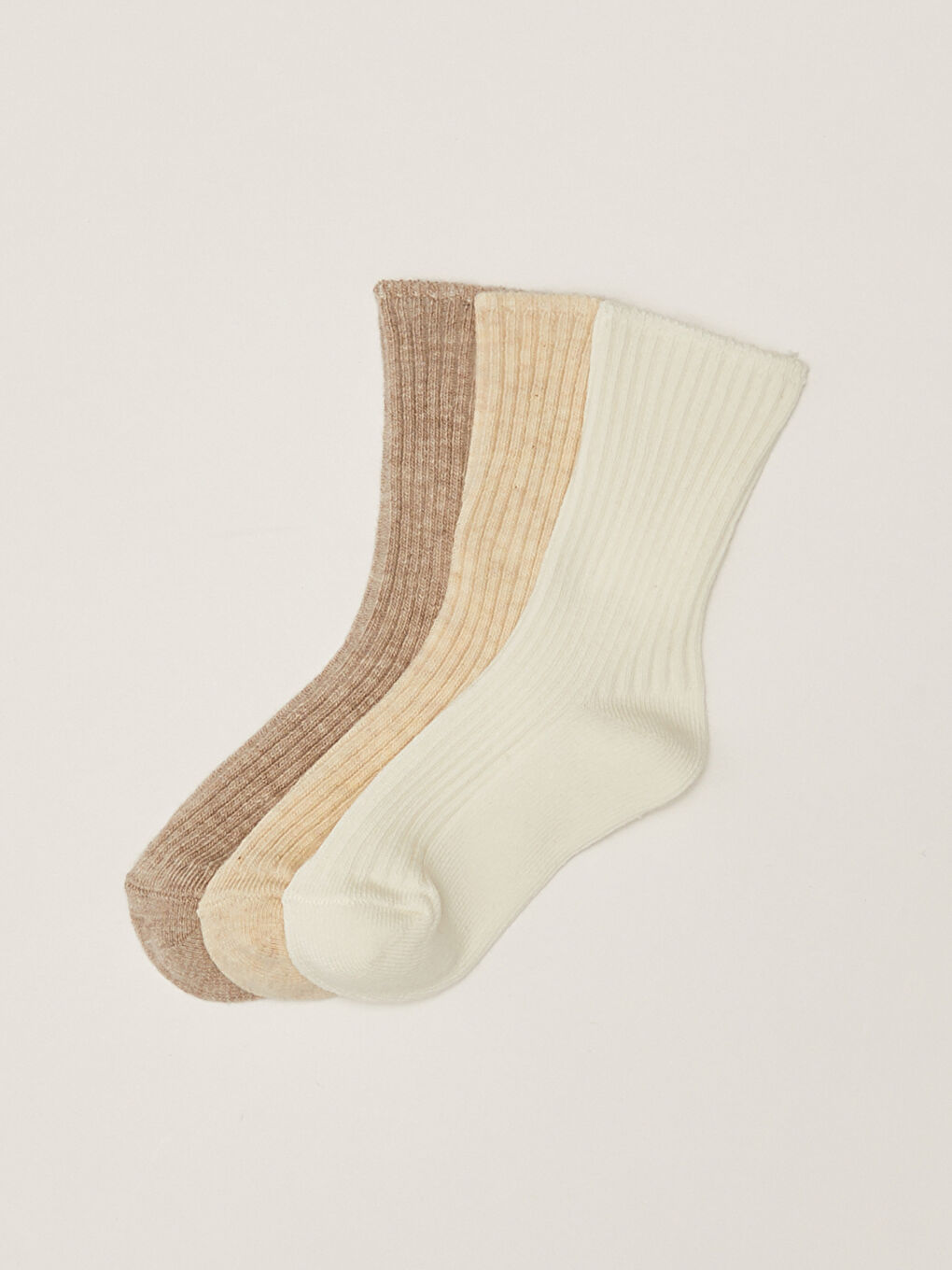 Basic Unisex Baby Socks 3 Pack