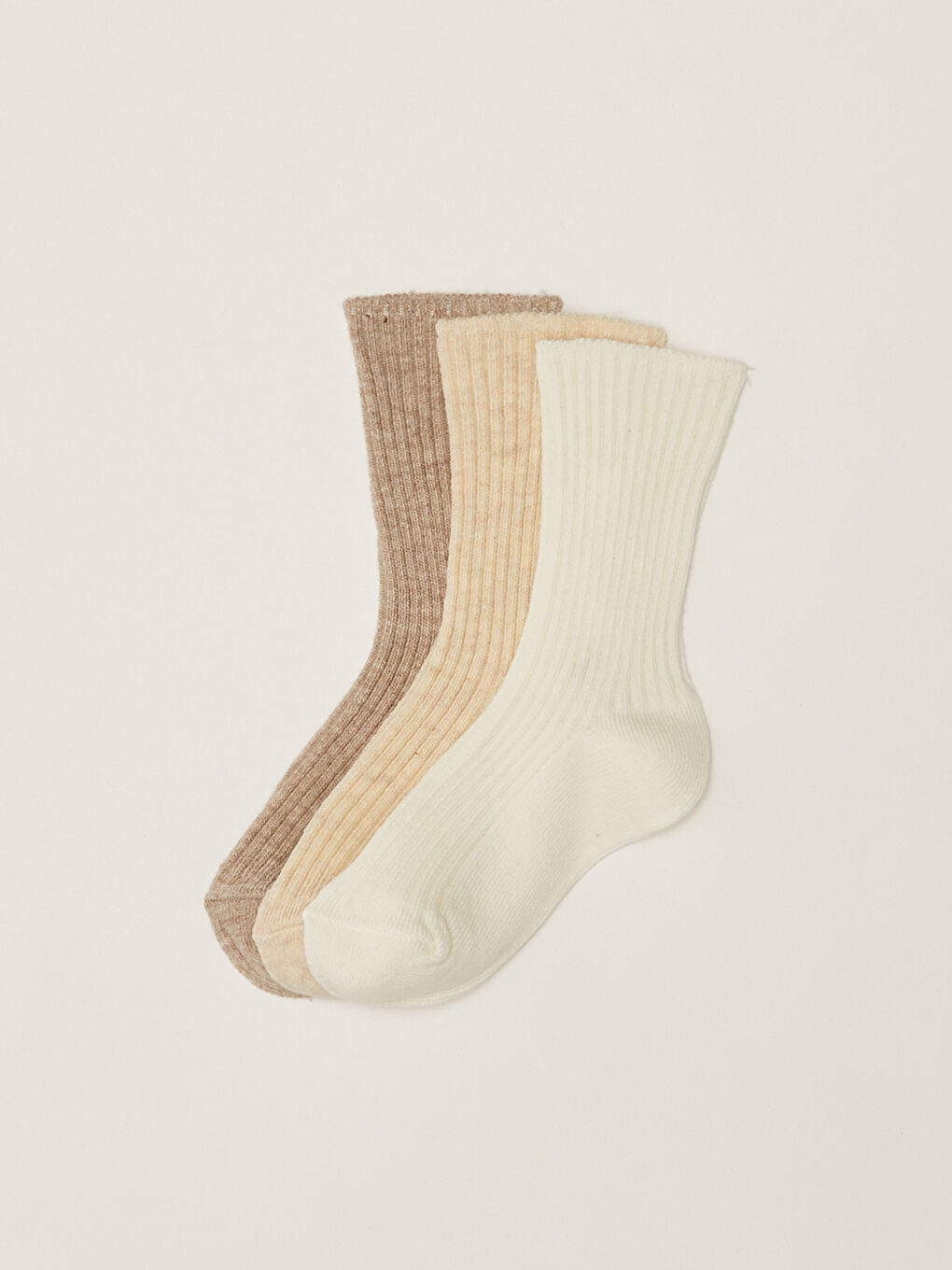 Basic Unisex Baby Socks 3 Pack