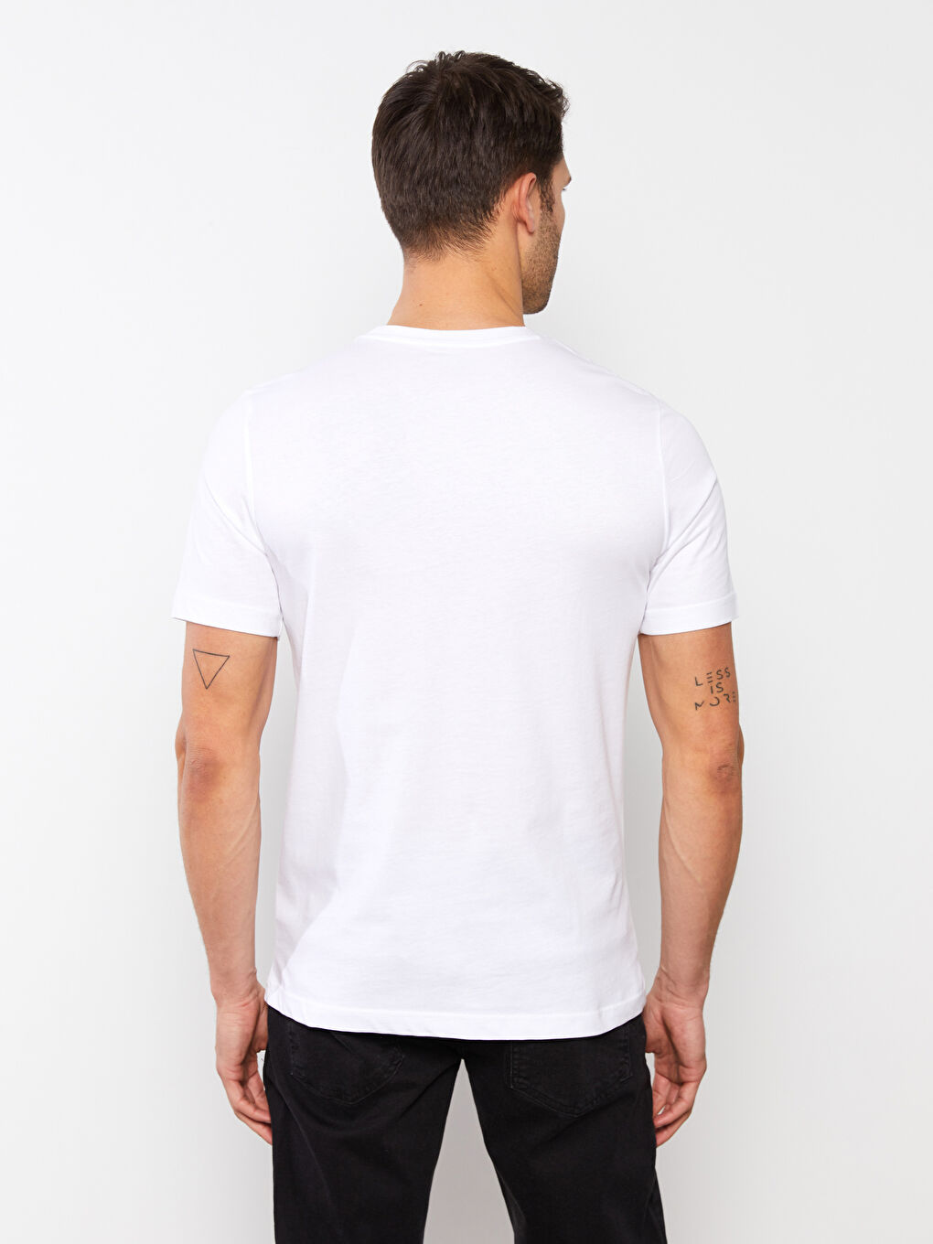 SOUTHBLUE Crew Neck Short Sleeve Printed Combed Cotton Men's T-shirt -S2JM90Z8-Q6K