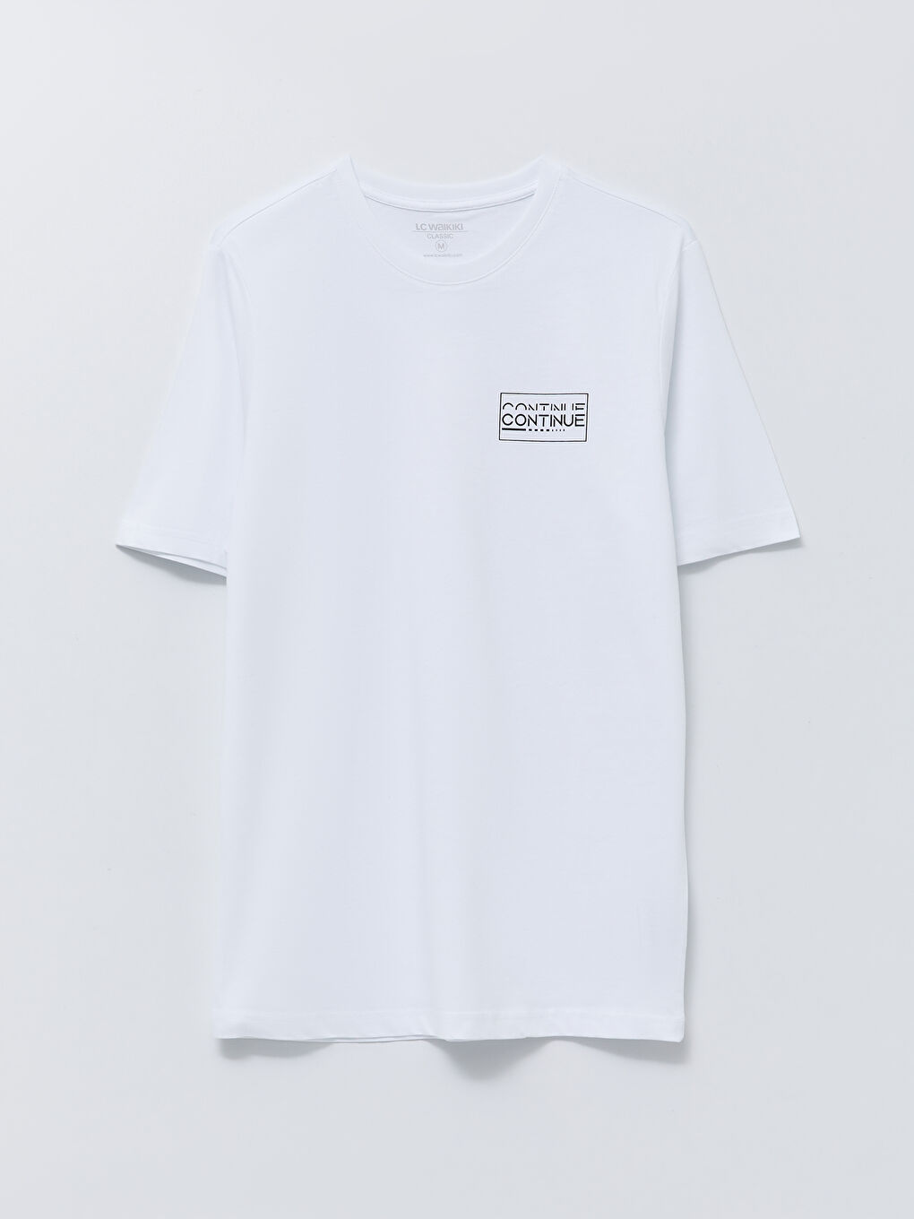 SOUTHBLUE Crew Neck Short Sleeve Printed Combed Cotton Men's T-shirt -S2JM90Z8-Q6K