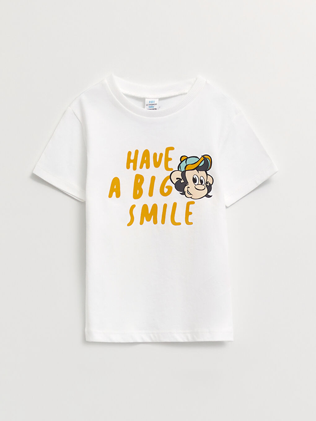 Beyaz Gülen Gözleri Fark Et Projesi - Pamuklu Bebek Tişört-2