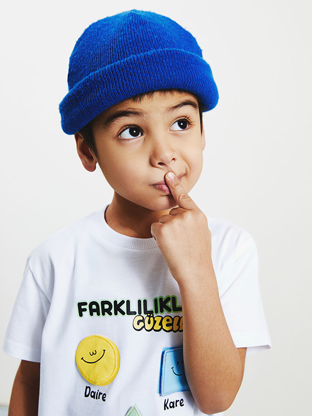 Beyaz Gülen Gözleri Fark Et Projesi - Pamuklu Bebek Tişört-6