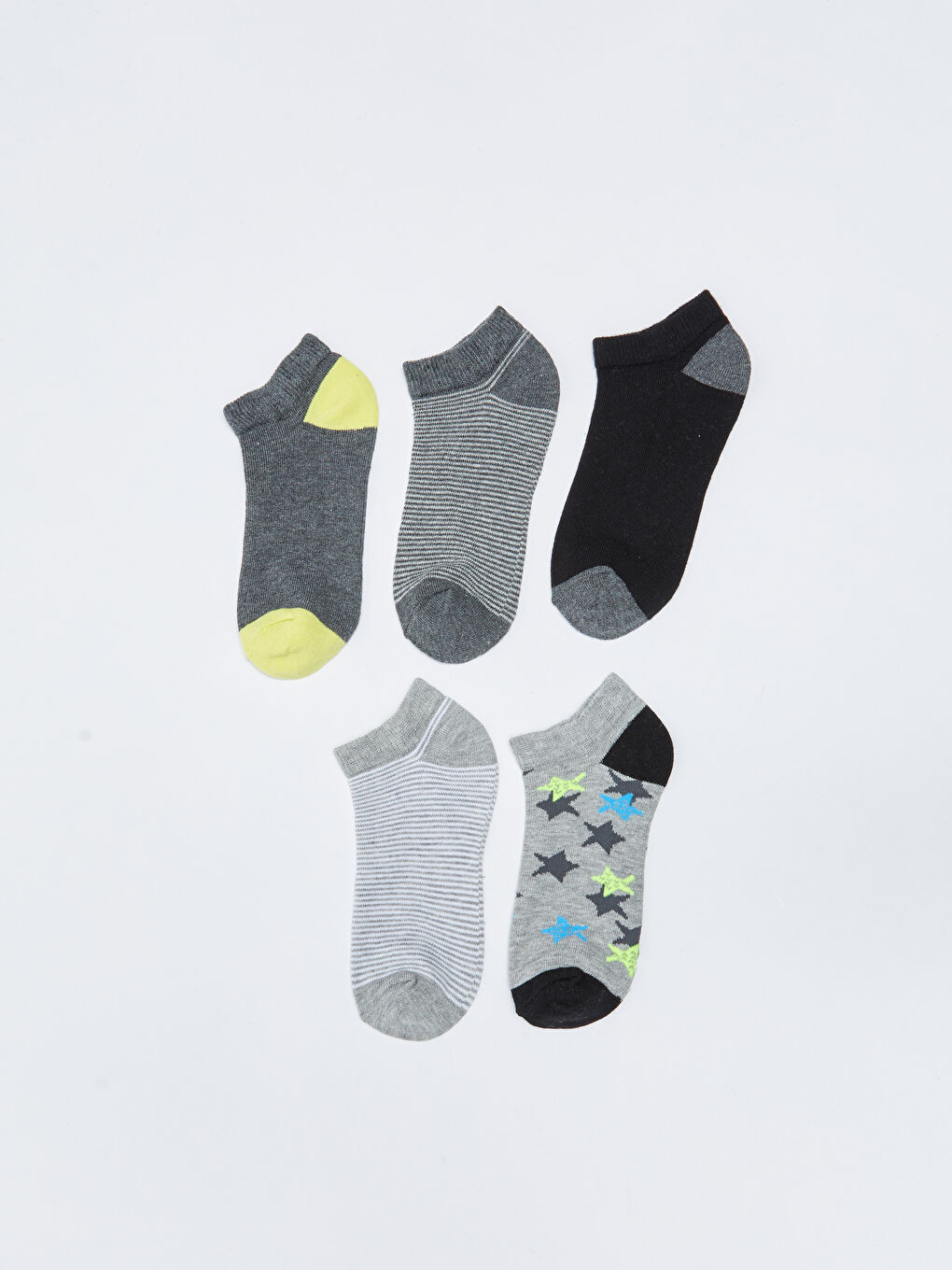 Boys Trainer Socks 5 Pack-1