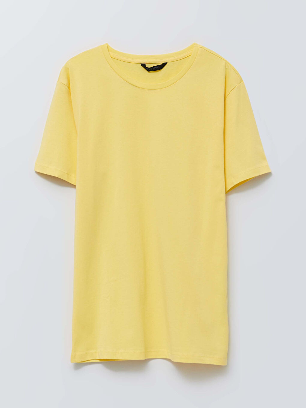 تيشيرت للرجال أساسي بأكمام قصيرة ورقبة دائرية من القطن الممشط-5