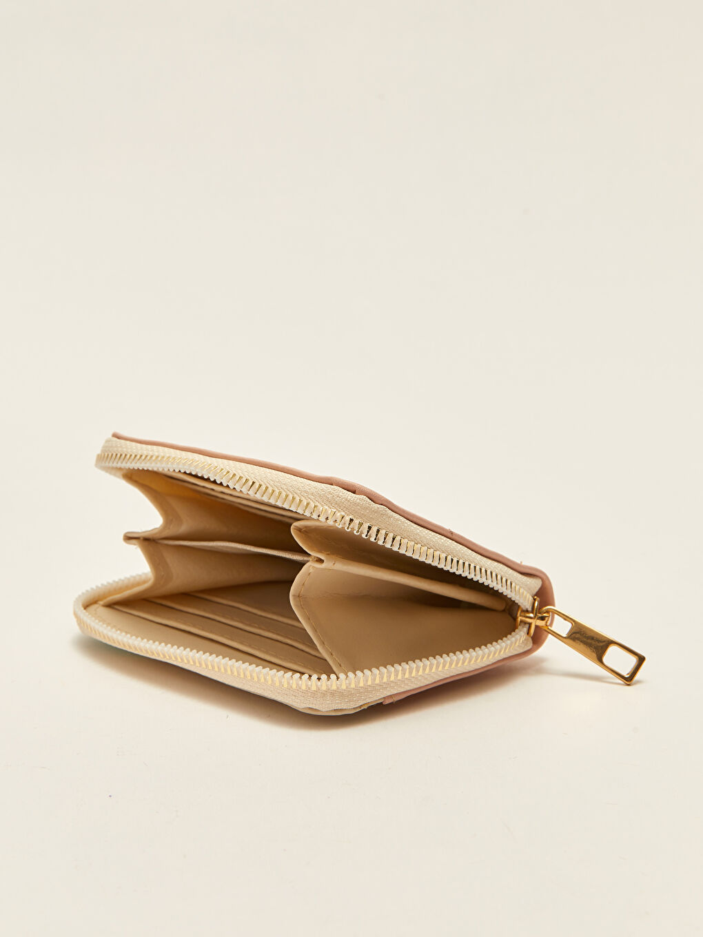 Leather Look Color Block Women's Wallet-3
