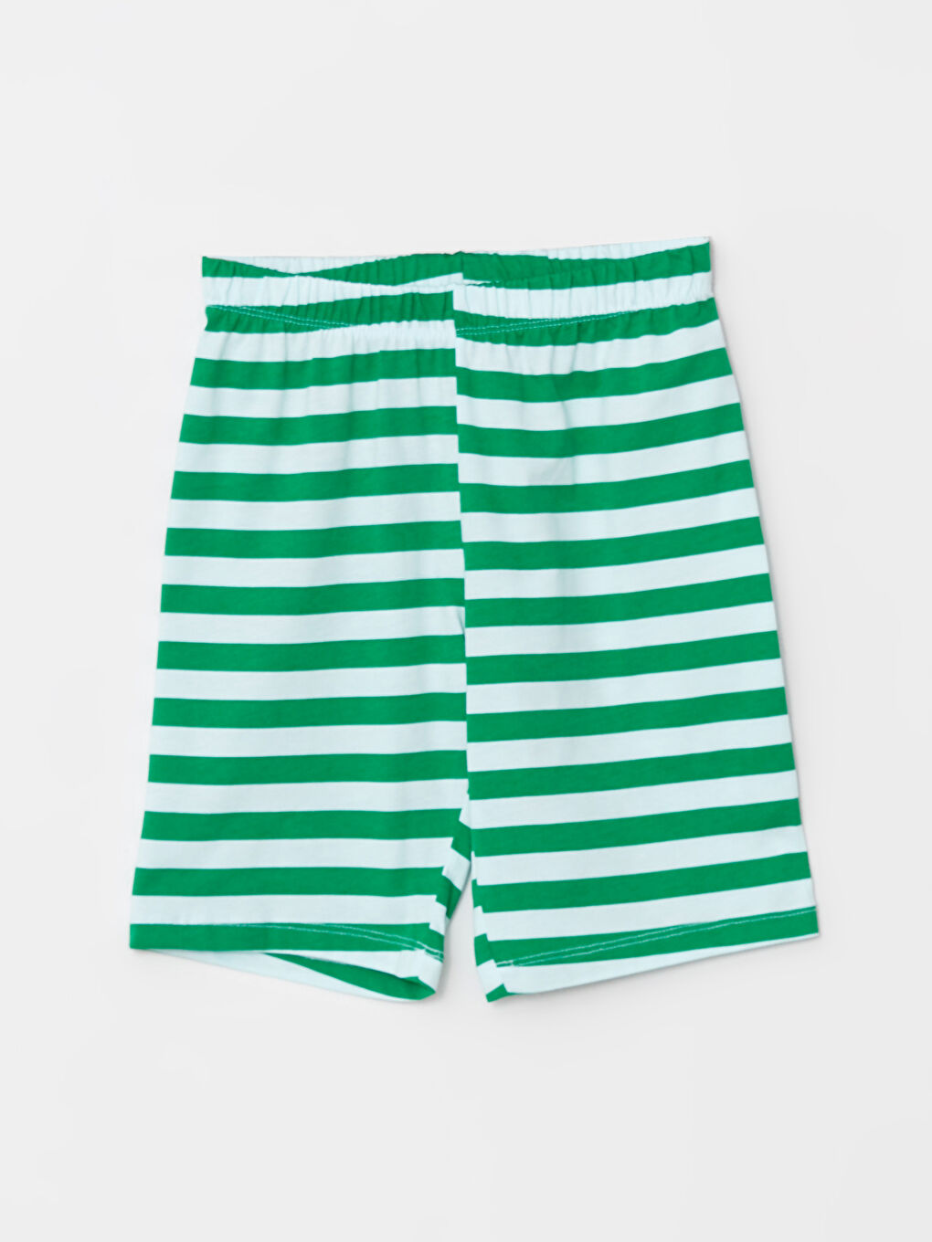 Ekru Bisiklet Yaka Winnie the Pooh Baskılı Kısa Kollu Erkek Çocuk Şortlu Pijama Takımı-6