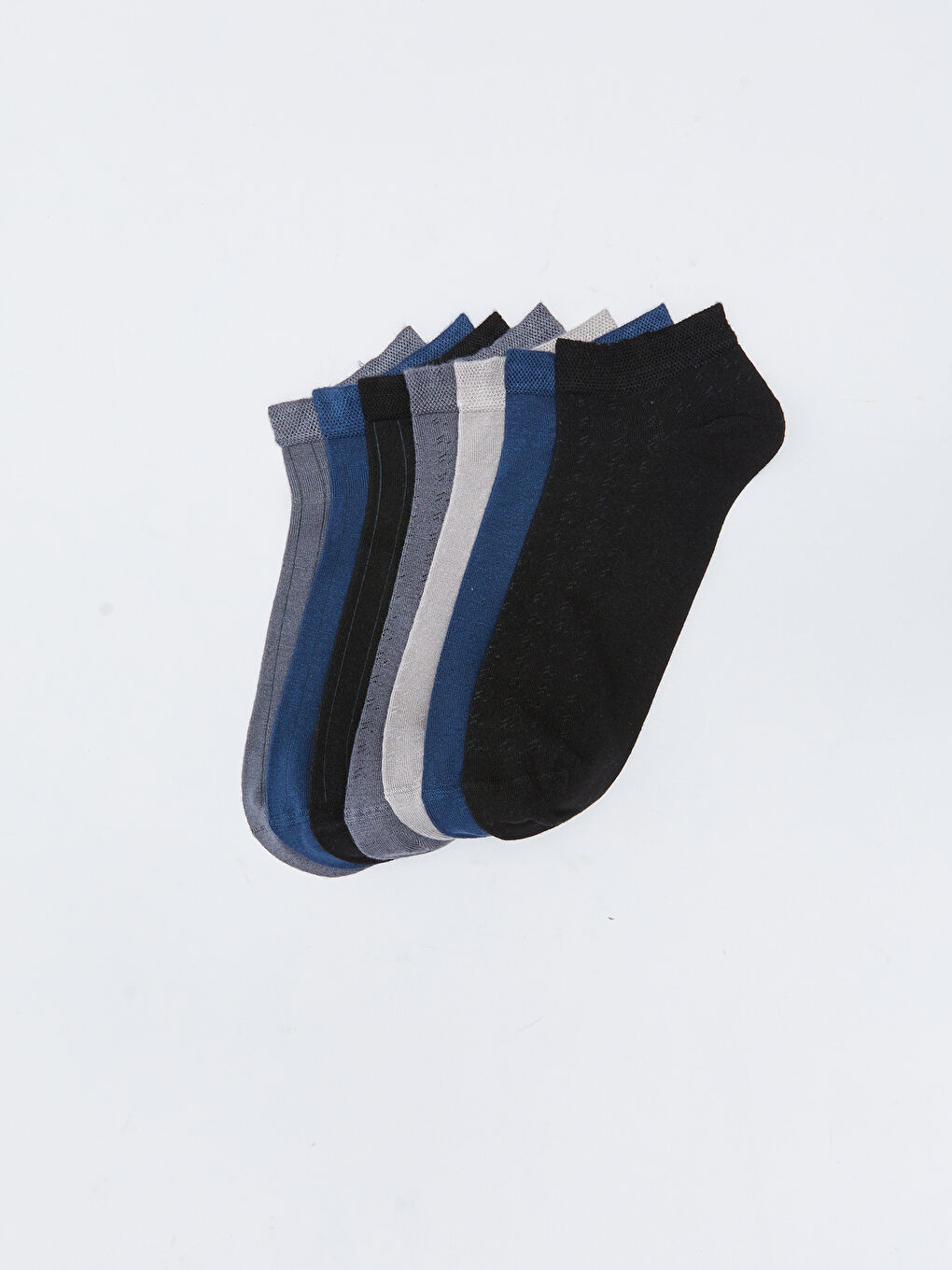 Men's Bamboo Booties Socks 7 Pack