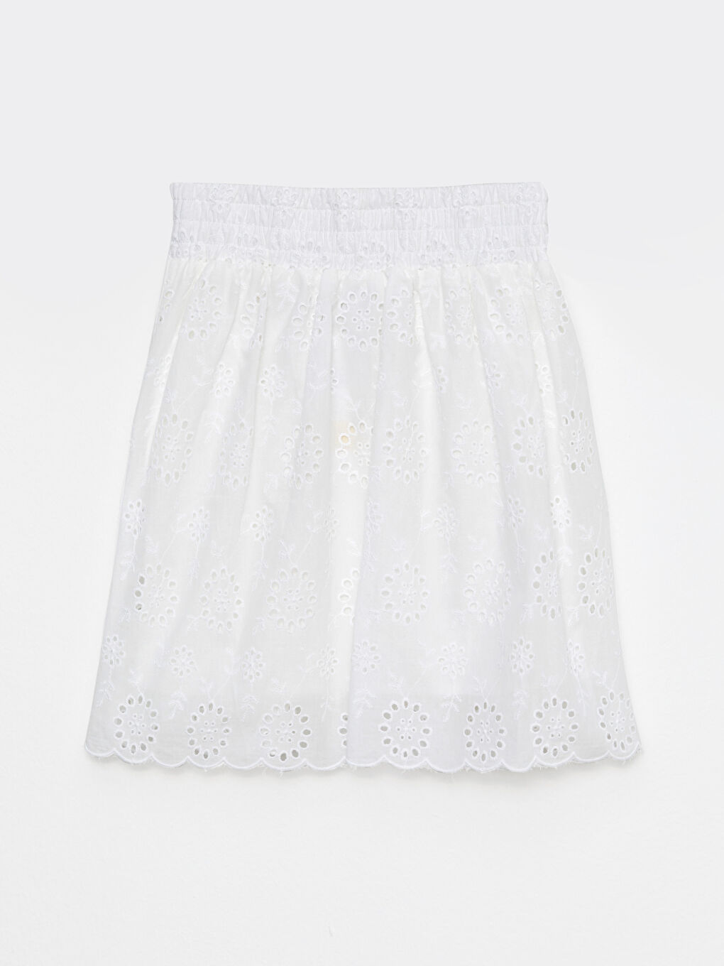 ელასტიური წელის მოქარგული ქალის ქვედაბოლო-7