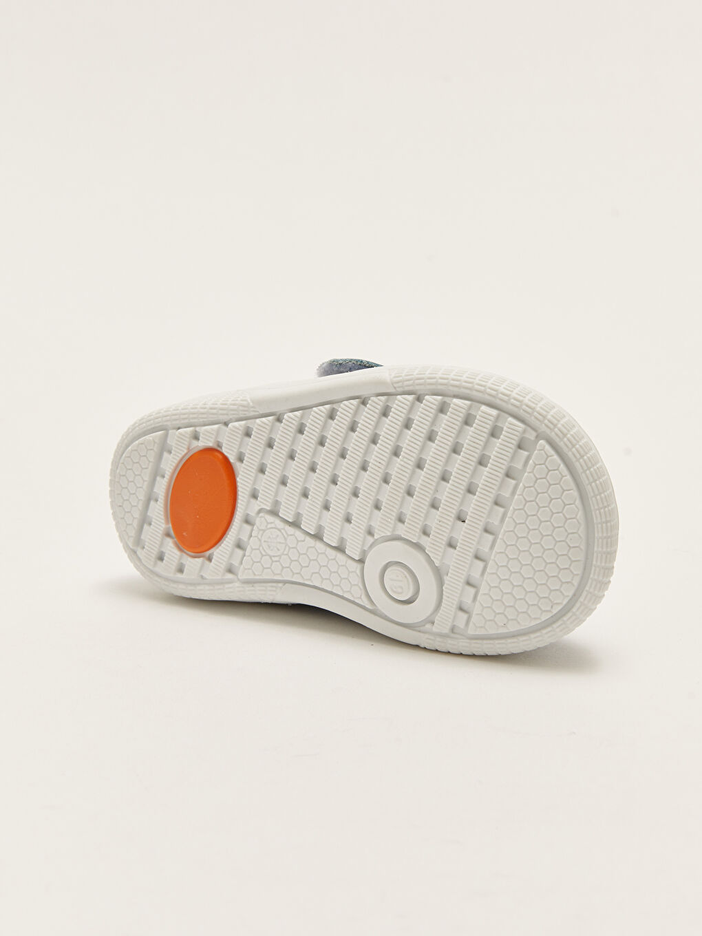 Mavi Hakiki Deri Cırt Cırtlı Erkek Bebek İlk Adım Ayakkabısı-5