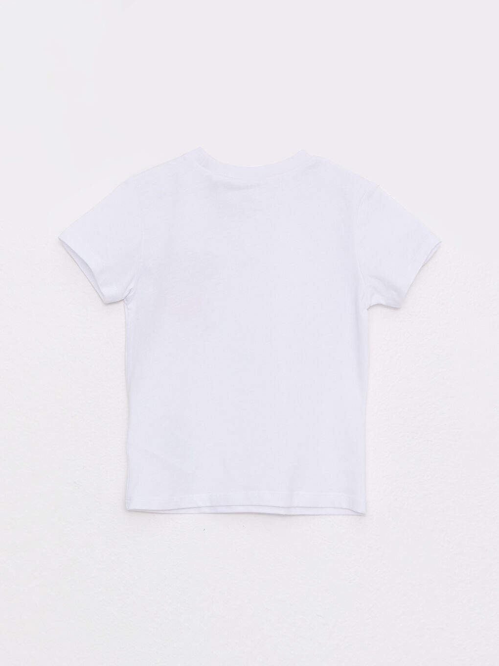 تيشيرت اولاد رضع كم قصير ياقة دائرية مطبوع سيلفستر قطن-1