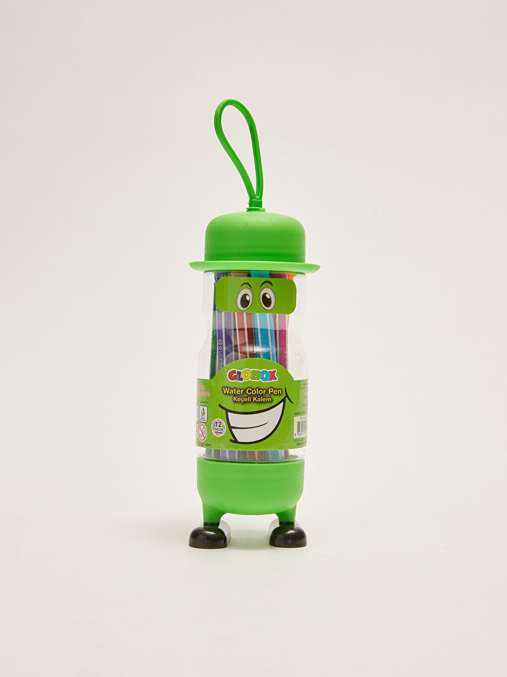 Globox 12 Color Felt Pen İn Figured Box-3