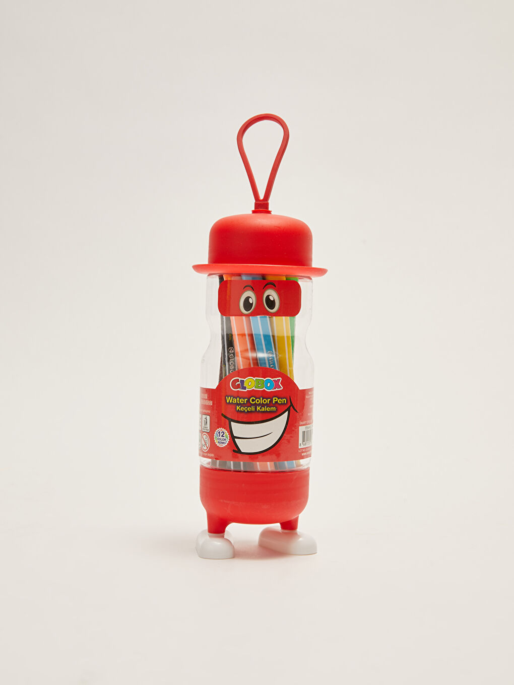 Globox 12 Color Felt Pen İn Figured Box-4