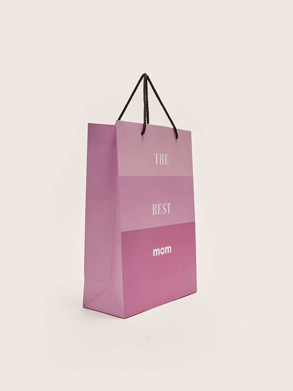 LC Waikiki Letter Printed Cardboard Gift Bag -S2JS46Z8-M0T