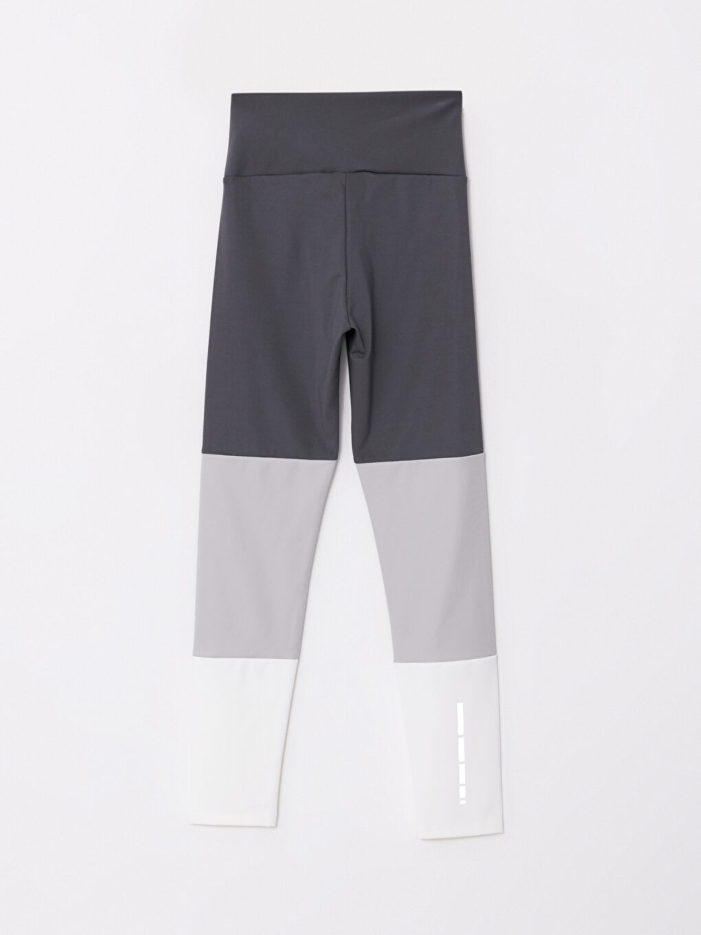 LCW OUTDOOR Gri Beli Lastikli Renk Bloklu Kadın Outdoor Tayt - 6