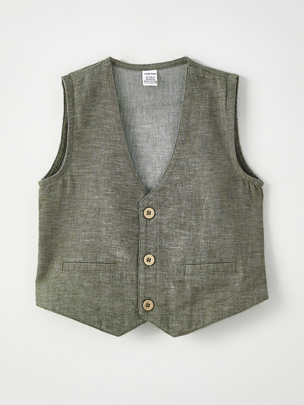 Grandad Collar Short Sleeve Printed Baby Boy Shirt Vest and Shorts 3-Pack Set-2