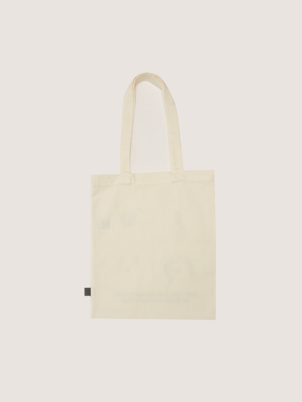 Karışık Köpek Baskılı Kadın Alışveriş Çantası-1