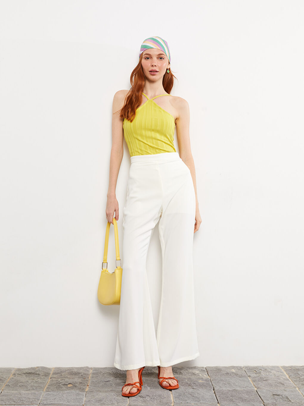 Women's Standard Fit Plain Trousers