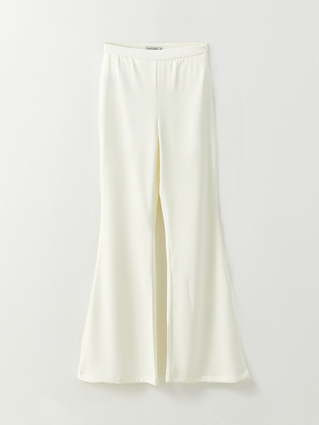 Women's Standard Fit Plain Trousers-5