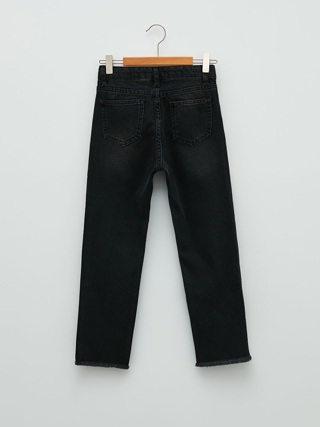 Basic Cotton Girls Jeans-1