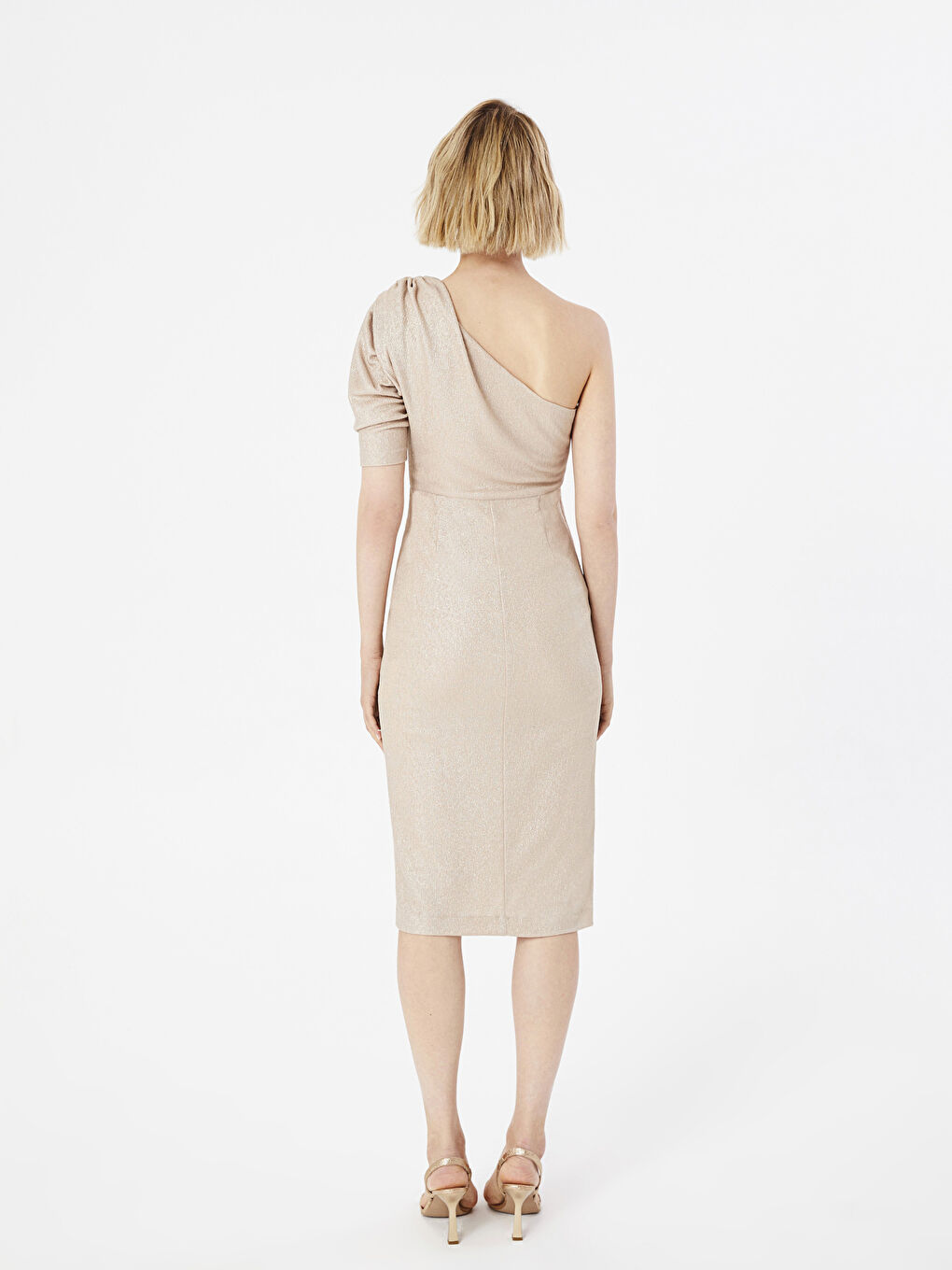 LC Waikiki Women's One-Shoulder Plain Dress -S2JU66Z8-SFA