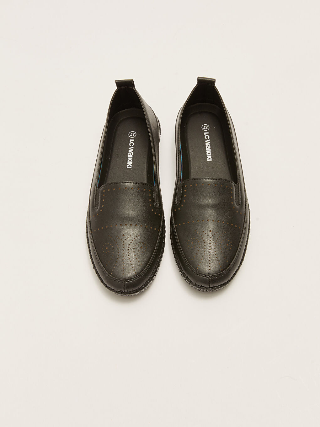 Faux Leather Women's Classic Shoes-2