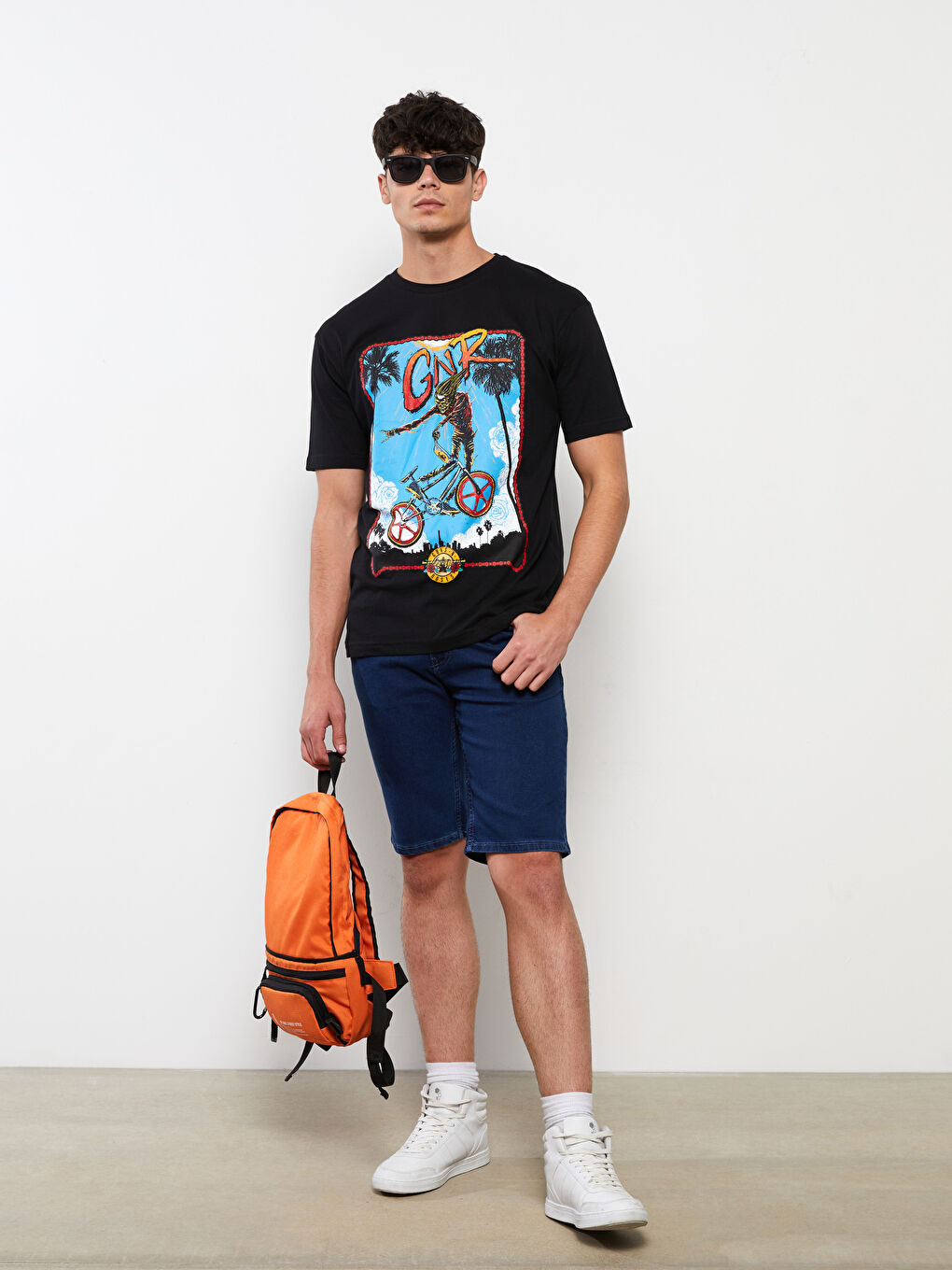 LCW Jeans Indigo Slim Fit Erkek Jean Şort